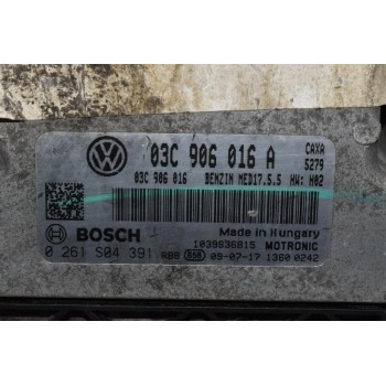 Εγκέφαλος Κινητήρα Volkswagen Golf 1.4 CAX TSI 2005-2013 BOSCH 03C906016A 0261S04391 MED17.5.5