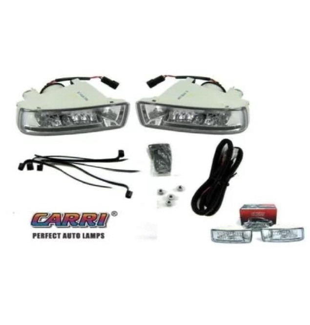 Σετ Προβολάκια Ομίχλης Isuzu D-MAX 2002-2007 (Κομπλε Σετ Εγκατάστασης)