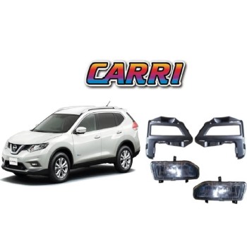 Σετ Προβολάκια Ομίχλης Nissan X-Trail (Κομπλε Σετ Εγκατάστασης)