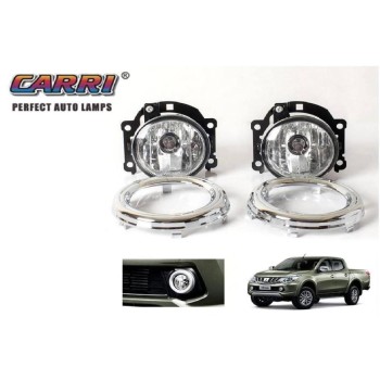 Σετ Προβολάκια Ομίχλης Mitsubishi L200 2015-2020 (Κομπλε Σετ Εγκατάστασης)