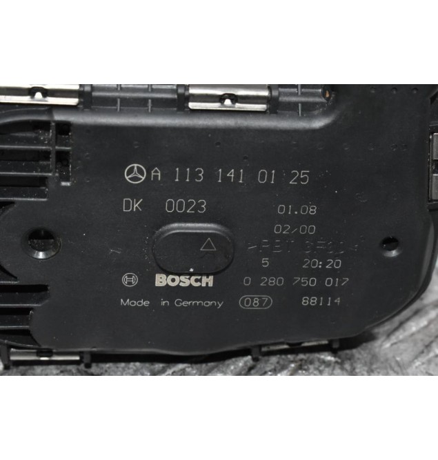 Πεταλούδα Γκαζιού Mercedes-Benz ML 350 3.5 272967 V6 2004-2010 BOSCH A1131410125 0280750017
