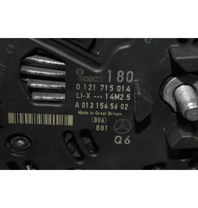 Δυναμό Mercedes-Benz ML 350 3.5 272967 V6 2004-2010 A0131545602 0121715014 180A