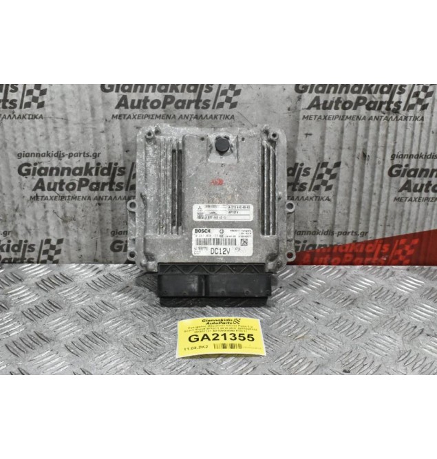 Εγκέφαλος Mitsubishi Canter Fuso 3.0 Bosch Euro6 4P10T1 2010-2017 0281020173 MK667731 A0154484940 EDC17