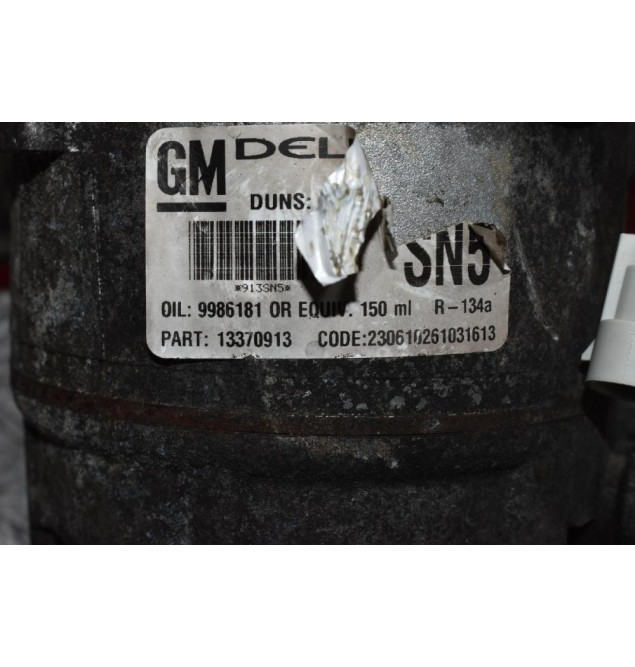 Κομπρεσέρ Aircondition - A/C Opel Astra 1.7 CDTI A17DTR 2010-2015 DELPHI 13370913