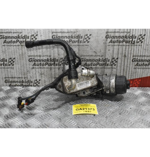 Βάση Φίλτρου Λαδιού + Ψυγείο Λαδιού Fiat Doblo 1.6D Multijet 198A3000 2009-2014 00055220558