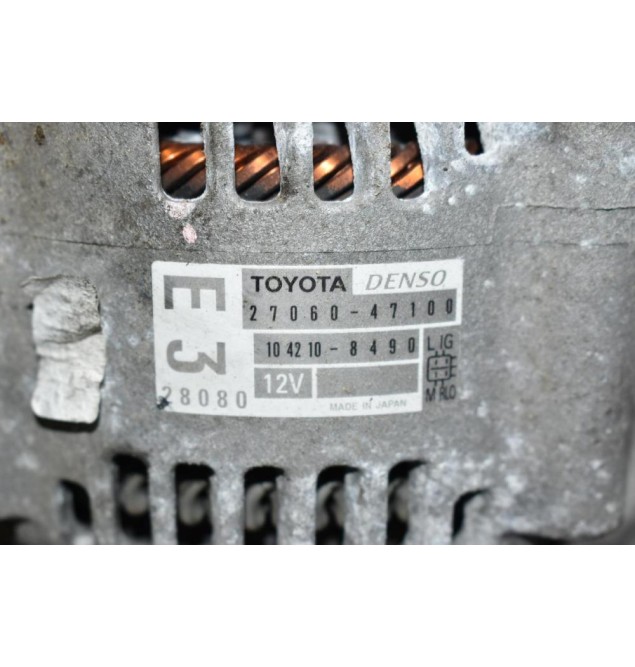 Δυναμό Toyota Yaris 1.3 1NR 2010-2015 DENSO 27060-47100