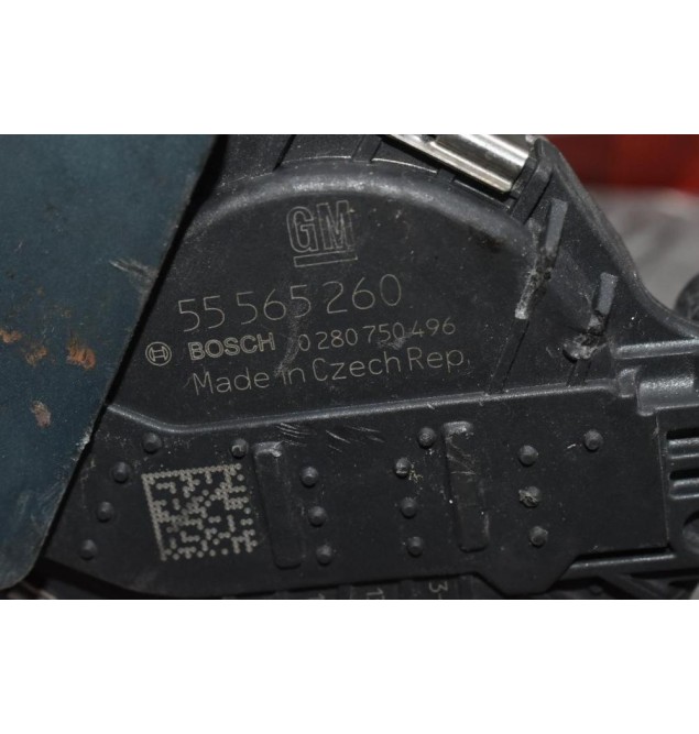 Πεταλούδα Γκαζιού Opel Astra J 1.6 Turbo A16LET 2009-2015 BOSCH 55565260 0280750496