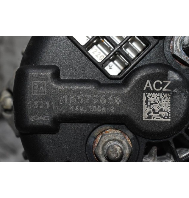 Δυναμό Opel Astra J 1.6 A16LET 2009-2015 13579666 100A