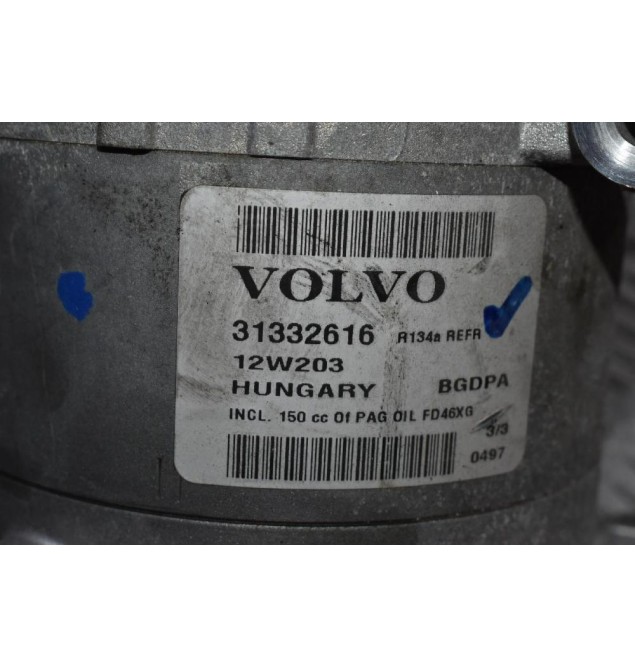 Κομπρεσέρ Aircondition - A/C Volvo S60 B4164T 2010-2015 31332616