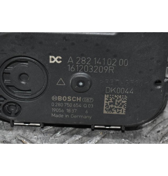 Πεταλούδα Γκαζιού Nissan Qashqai 1.3 TCe 2019-2021 BOSCH 161203209R 0280750654