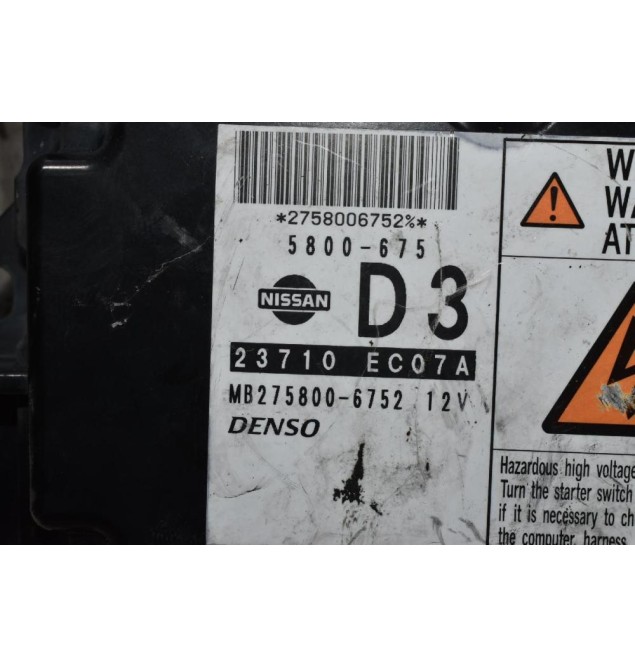 Εγκέφαλος Nissan Navara YD25 D40 2005-2010 23710-EC07A (AUTO)