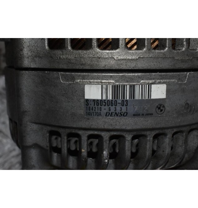Δυναμό Bmw 118i 116i 114i 120i (F20/21) N13B16A 2010-2018 DENSO 7605060-03 170A