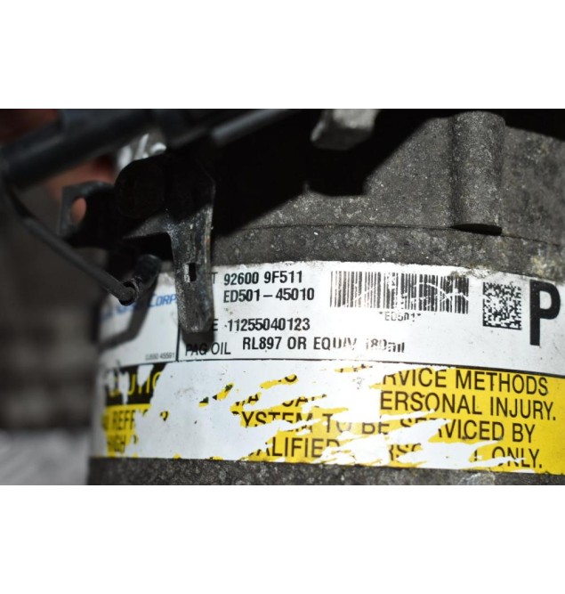 Κομπρεσέρ Aircondition - A/C Nissan Almera / Primera N16 QG15 1998-2005 92600-9F511