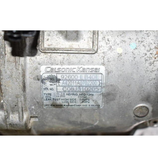Κομπρεσέρ Aircondition Nissan Cabstar F24 2005-2010 92600-EB40E