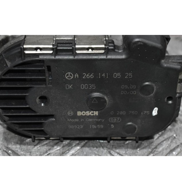 Πεταλούδα Γκαζιού Mercedes-Benz E200 1.8 271860 2010-2016 BOSCH A2661410525 0280750175