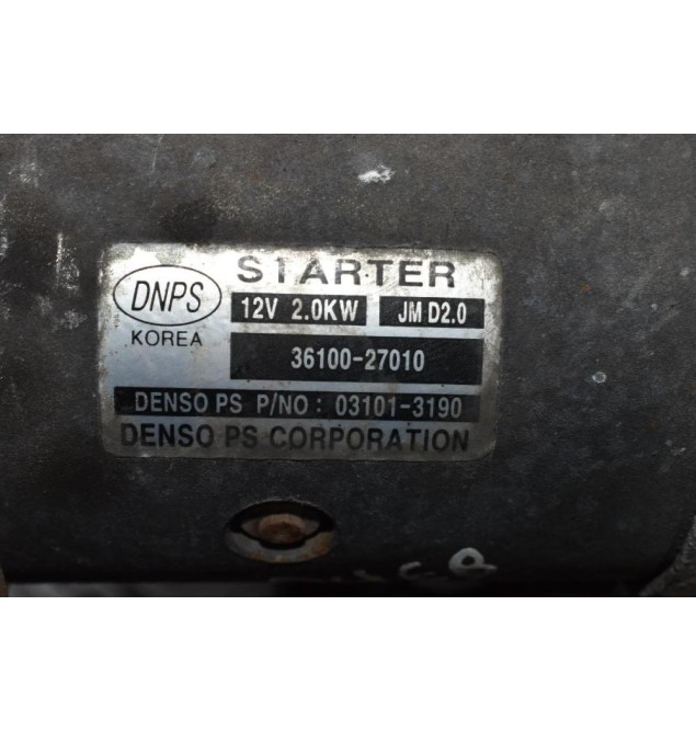 Μίζα Hyundai Santa Fe 2.2 D4EB 2005-2010 36100-27010