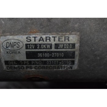 Μίζα Hyundai Santa Fe 2.2 D4EB 2005-2010 36100-27010