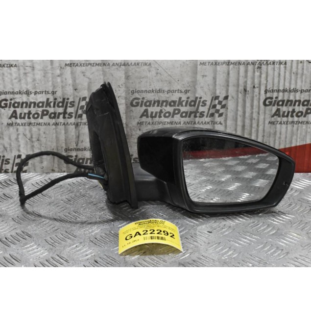 Καθρέπτης Ηλεκτρικός Δεξιός Volkswagen Polo V 2009-2014 (Μακρύ Φις) (Με Φλας) (8pins) 6R0857935B