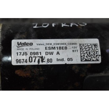 Μίζα Citroen C4 - Peugeot 207 308 3008 5008 1.6 10FKAU 2009-2019 9674077280