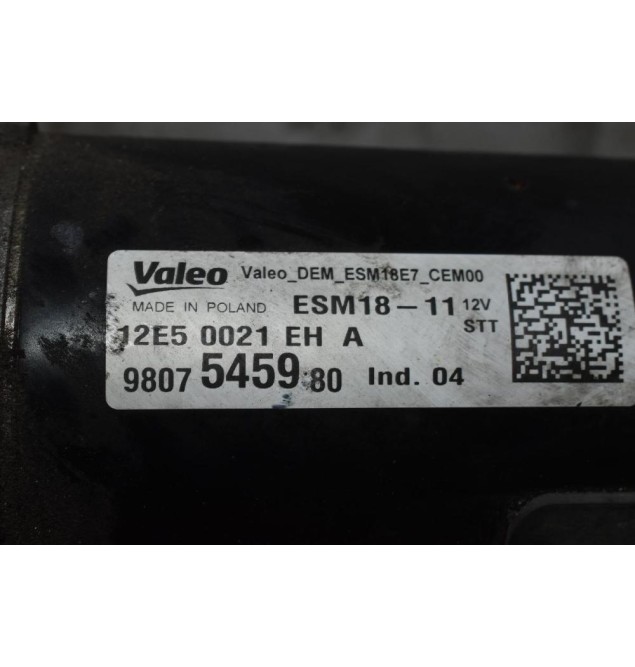 Μίζα Citroen C3 / Pegeuot 208 HMZ HM01 1.2 2015-2020 9807545980