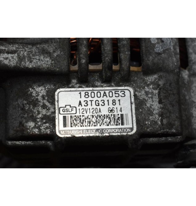 Δυναμό Mitsubishi Outlander 4B12 120A (1800A053) 2006-2011