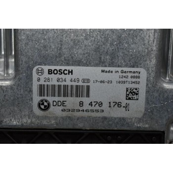 Εγκέφαλος Κινητήρα Bmw 520D F10 F11 B47D20A 2010-2018 8470176-01 0281034449