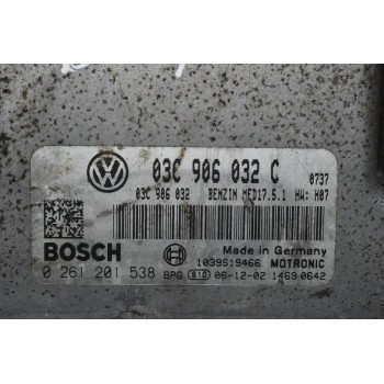Εγκέφαλος Κινητήρα Volkswagen BMY 1.4TSI 2006-2012 BOSCH 03C906032C 0261201538 MED17.5.1