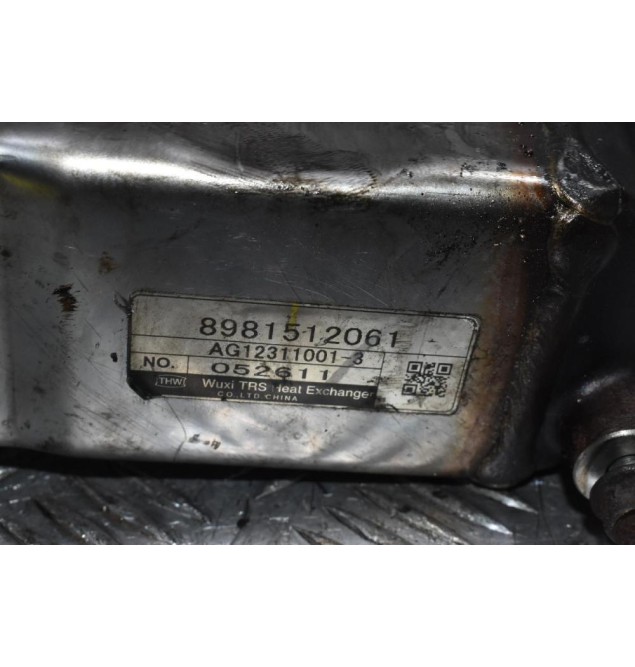 Ψυγείο EGR Isuzu D-Max 2.5 4JK1 Twin Turbo 2012-2018 8981512061