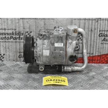 Κομπρεσέρ Aircondition - A/C Volkswagen Golf 1.4 BMY 2004-2008 DENSO 1K0820859C Χτυπημα Στην Τροχαλία Και Στο Φις)