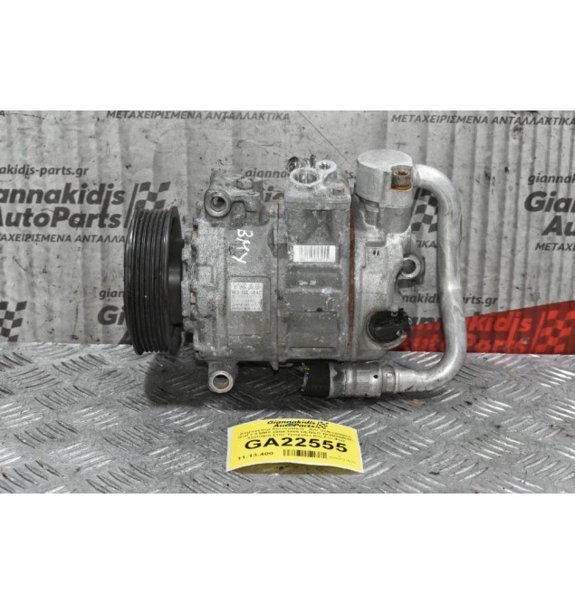 Κομπρεσέρ Aircondition - A/C Volkswagen Golf 1.4 BMY 2004-2008 DENSO 1K0820859C Χτυπημα Στην Τροχαλία Και Στο Φις)