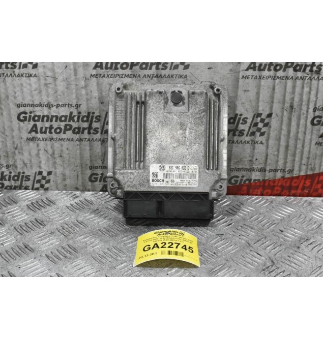Εγκέφαλος Κινητήρα Volkswagen BMY 1.4TSI 2006-2012 BOSCH 03C906032C 0261201538 MED17.5.1