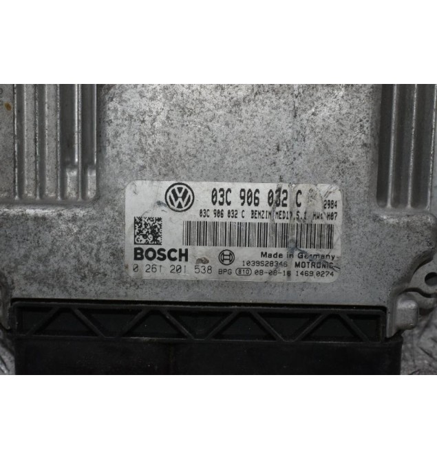 Εγκέφαλος Κινητήρα Volkswagen BMY 1.4TSI 2006-2012 BOSCH 03C906032C 0261201538 MED17.5.1