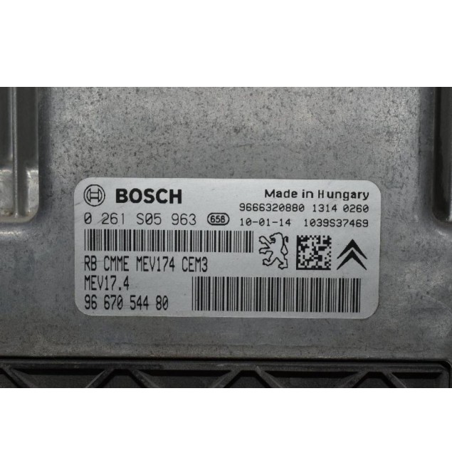 Εγκέφαλος Peugeot 308- Citroen C5 1.6 THP 5F02 2008-2015 9667054480 0261S05963 (Euro 5)