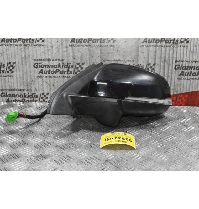 Καθρέπτης Ηλεκτρικός Volvo S60 V60 2010-2019 (Αριστερός) (Mε καμερα,φως ασφαλειας και φλας) (16+2 pins) 31298543 (Κομμένο Φις)