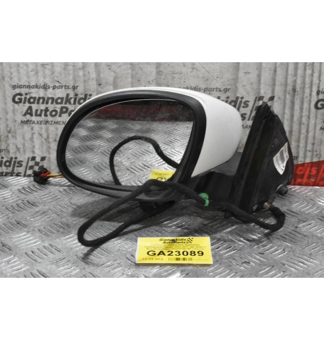 Καθρέπτης Ηλεκτρικός Αριστερός Volkswagen Tiguan 2008-2011 (Με Φλας + Φως Ασφαλείας) 5N2857501AF (13pins)
