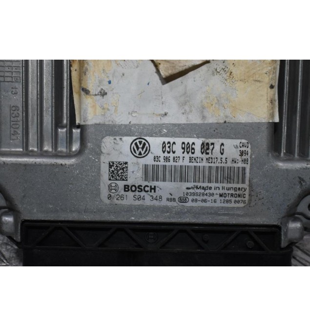 Εγκέφαλος Κινητήρα Volkswagen Golf 1.4 TSI CAV 2005-2015 BOSCH 03C906027G 0261S04348 17.5.5