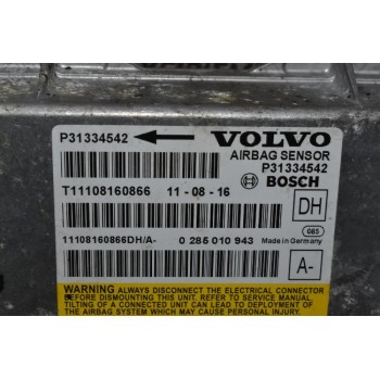 Πλακέτα Airbag - Αερόσακων Volvo S60 2.0 2011-2012 P31334542