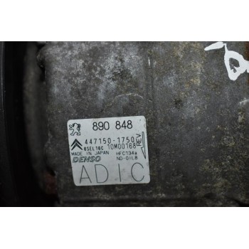Κομπρεσέρ Aircondition - A/C Κλιματισμός Peugeot 308 5F02 2008-2015 DENSO 447150-1750 (Σπάσιμο Στην Τροχαλία)