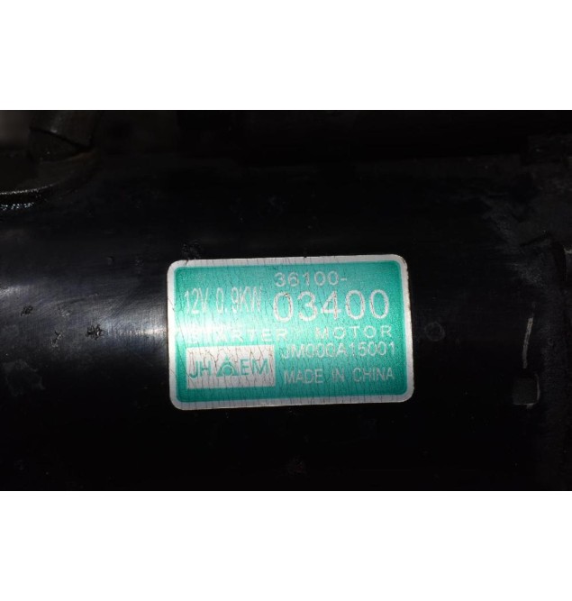 Μίζα Kia Picanto - Hyundai i10 1.0 G3LA 2011-2017 36100-03400