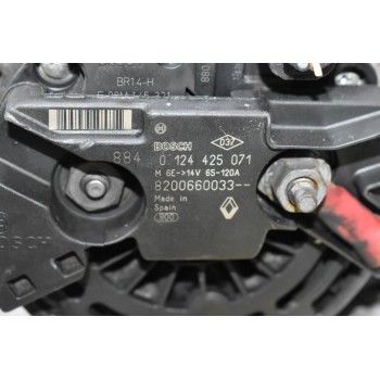 Δυναμό Nissan Juke - Qashqai 1.5 DCI K9K 677 2010-2017 8200660033-B 0124425071 120A