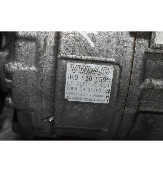 Κομπρεσέρ Aircondition Volkswagen Golf IV 1.4 TSI CAV 2008-2013 1K0820859S (ΦΘΟΡΑ ΣΤΗΝ ΤΡΟΧΑΛΙΑ)