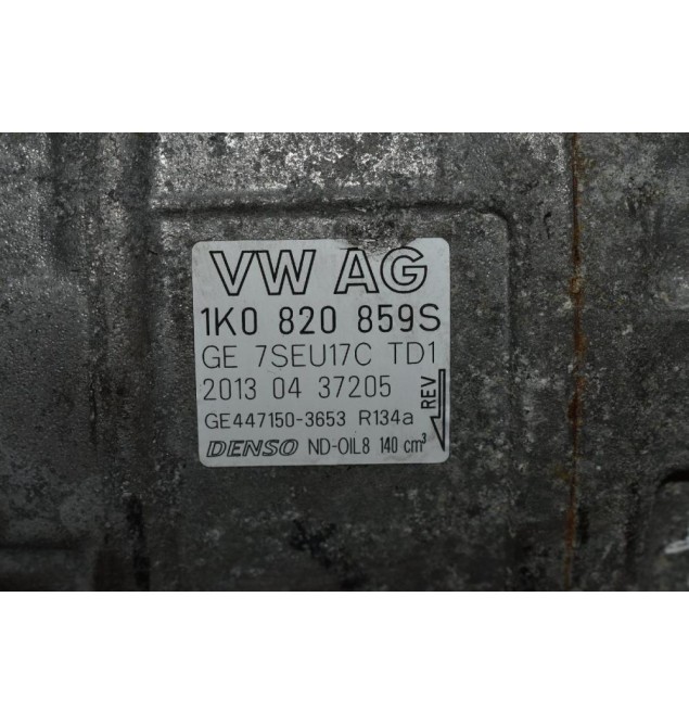 Κομπρεσέρ Aircondition Volkswagen Golf IV 1.4 TSI CAV 2008-2013 1K0820859S (ΦΘΟΡΑ ΣΤΗΝ ΤΡΟΧΑΛΙΑ)
