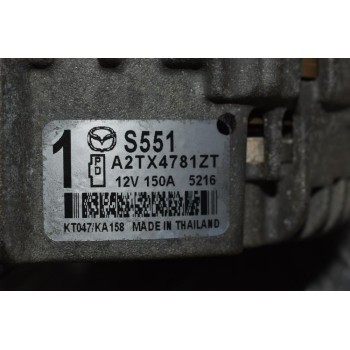 Δυναμό Mazda CX-3 1.5 Skyactiv S5 2010-2019 A2TX4781ZT 150A