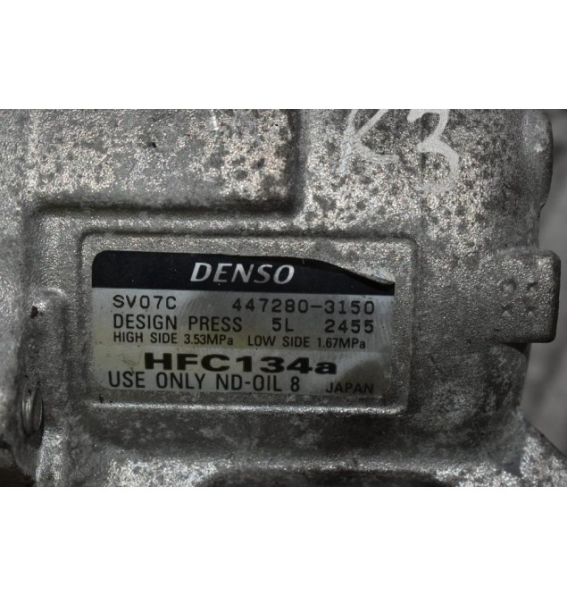 Κομπρεσέρ Aircondition Daihatsu Sirion - Terios 1.3 K3 2001-2009 DENSO 447280-3150 HFC134a