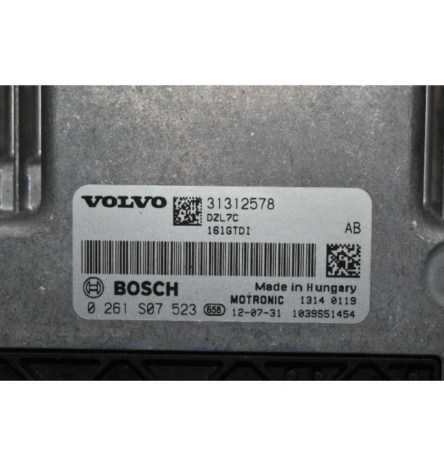 Εγκέφαλος Volvo V40 V60 S60 V70 B4164T / D4164T 2012-2019 BOSCH 31312578 0261S07523