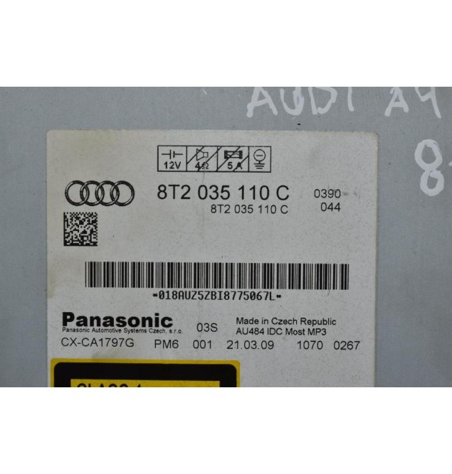 Ράδιο-CD Audi A4 2008-2011 8T2035110C