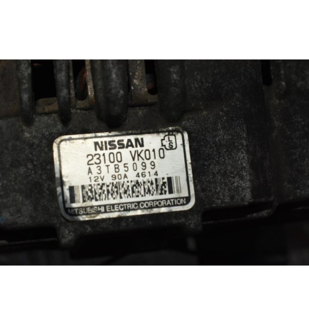 Δυναμό Nissan Navara D22 YD25 133PS 2001-2005 23100-VK010 90A