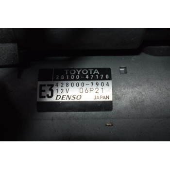 Μίζα Toyota Yaris 1.3  1NR 2010-2018 28100-47170 428000-7904