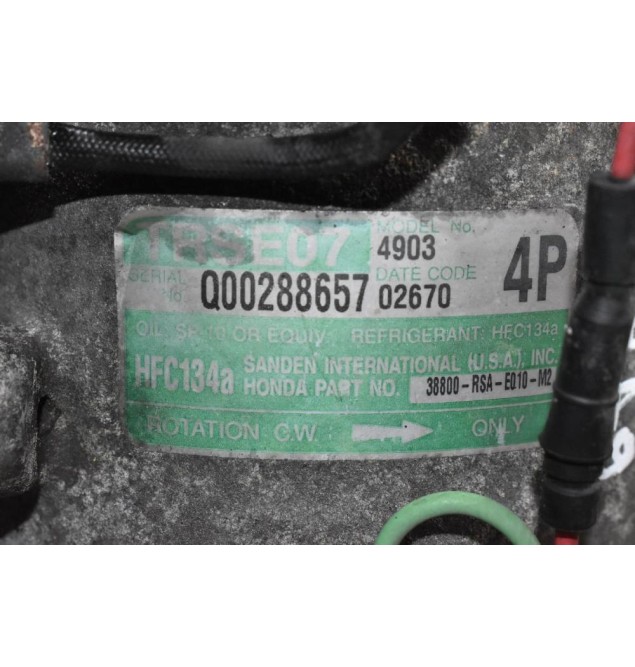 Κομπρεσέρ Aircondition - A/C Honda Civic 1.8 R18A2 2005-2012 38800-RSA-E010-M2