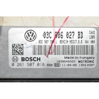 Εγκέφαλος Volkswagen Jetta CAV 2011-2017 BOSCH 03C906027BD 0261S07018